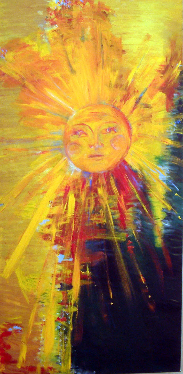 Healing Sun Painting